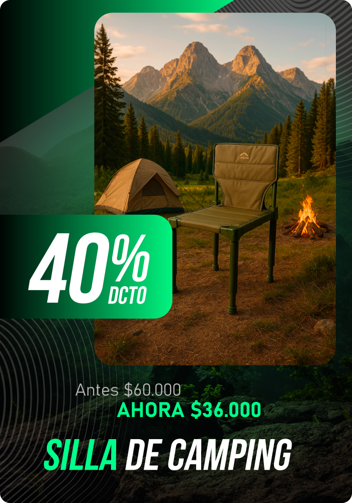 silla acampar 40cyber